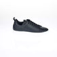 Black Leather Men Sneaker