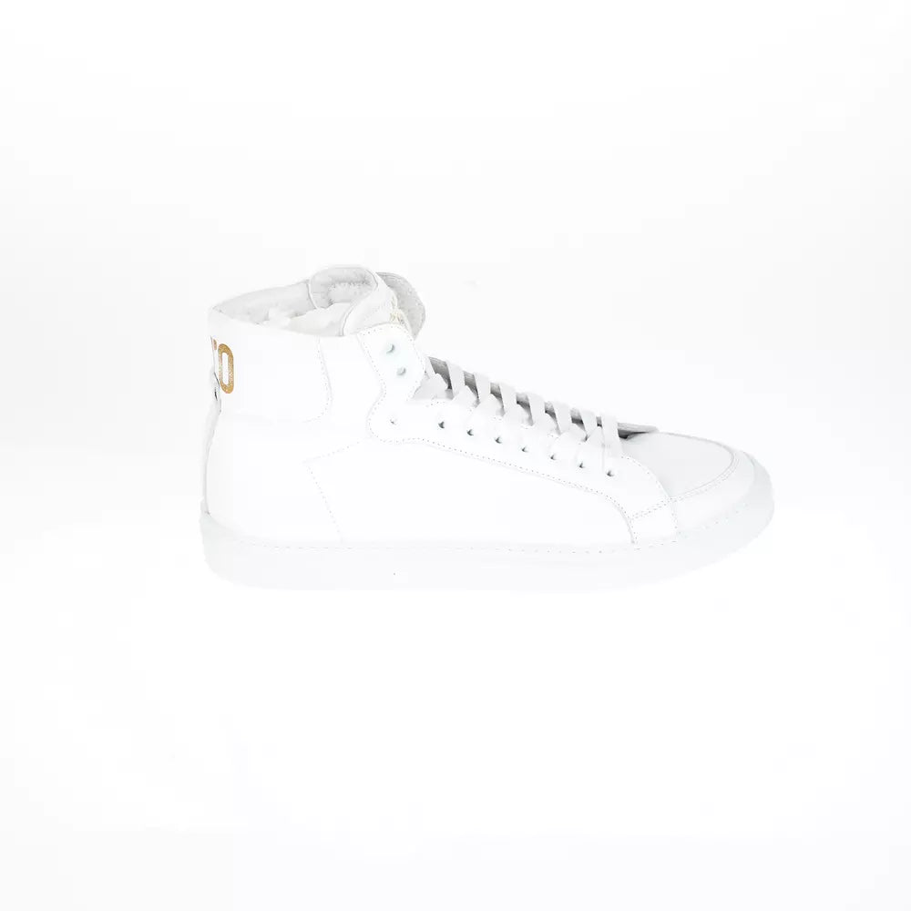 White Leather Men Sneaker