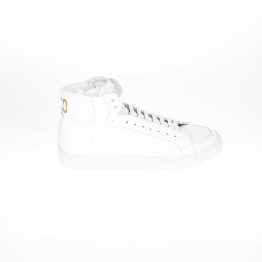 White Leather Men Sneaker