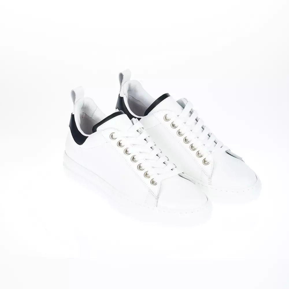 White Leather Men Sneaker