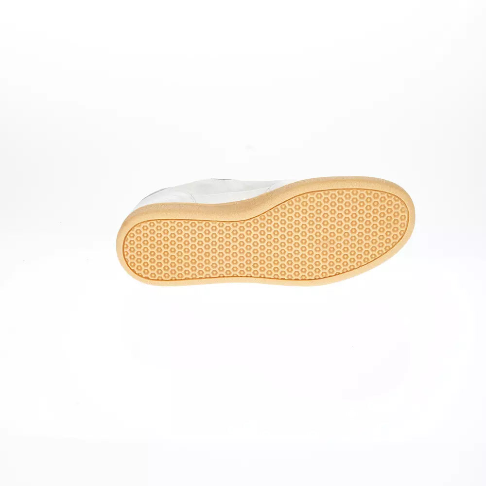 White Leather Men Sneaker