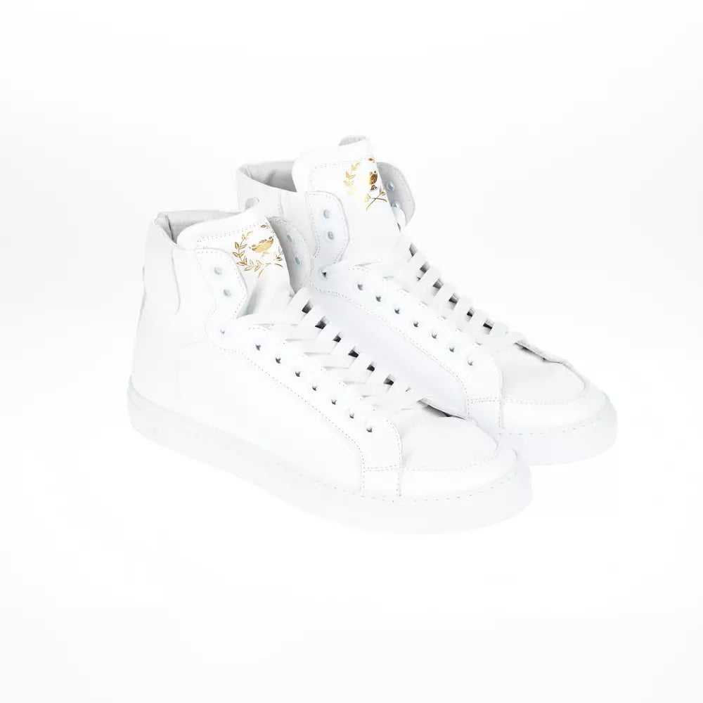 White Leather Men Sneaker