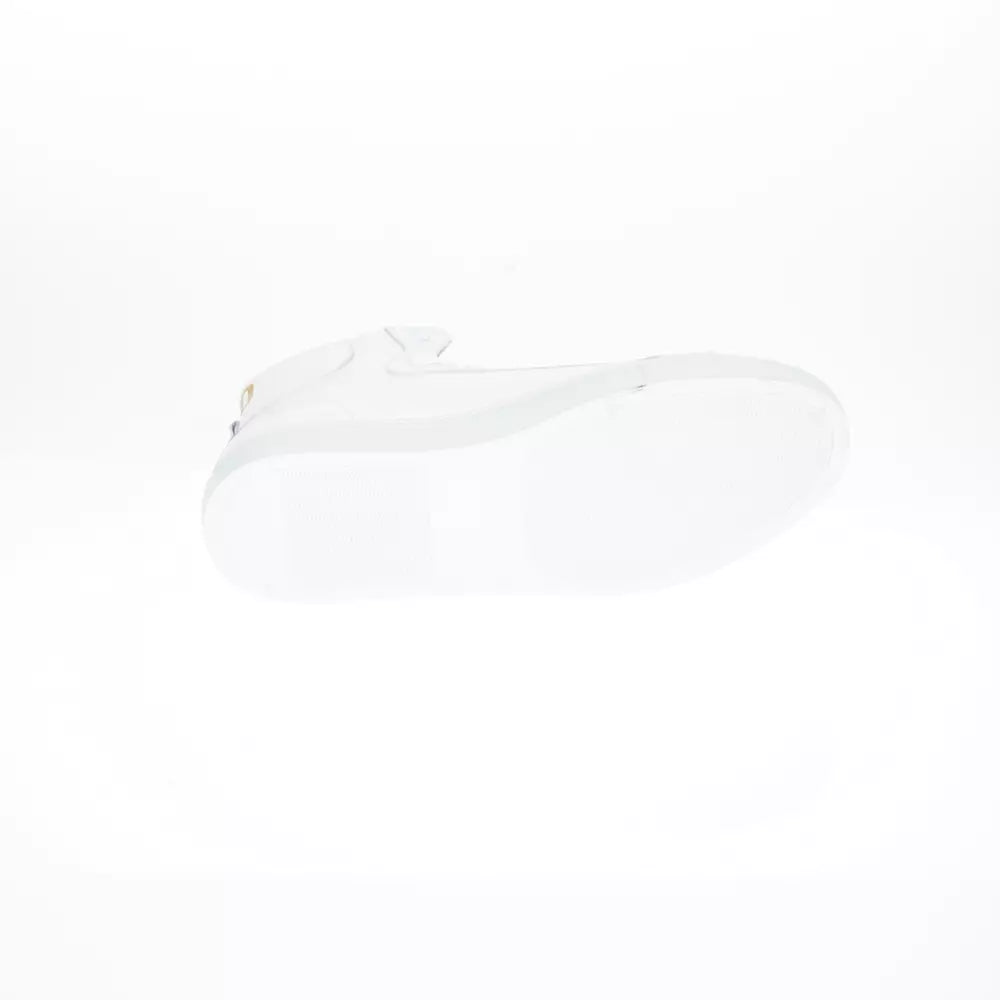White Leather Men Sneaker