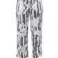 Beige Polyester Women Palazzo Pants