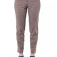 Brown Cotton Women Pants