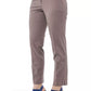 Brown Cotton Women Pants