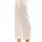 Beige Viscose Women Palazzo Pant