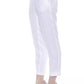 White Viscose Women Pants