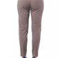 Brown Cotton Women Pants