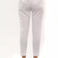 White Viscose Women Trouser