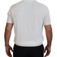 Ivory White Polo T-Shirt with Classic Elegance