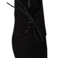 Elegant Black Leather Derby Dress Shoes