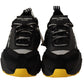 DAYMASTER Black Leather Casual Sneakers