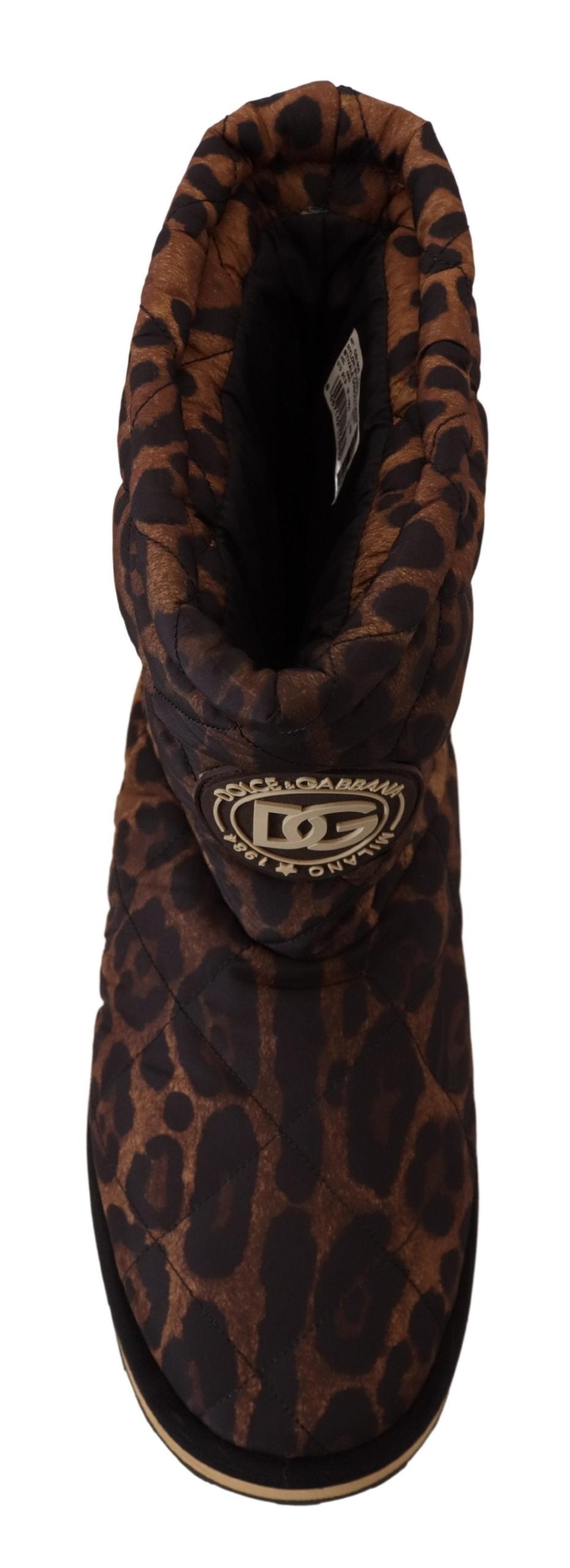 Leopard Pattern Ankle Boots