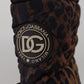 Leopard Pattern Ankle Boots