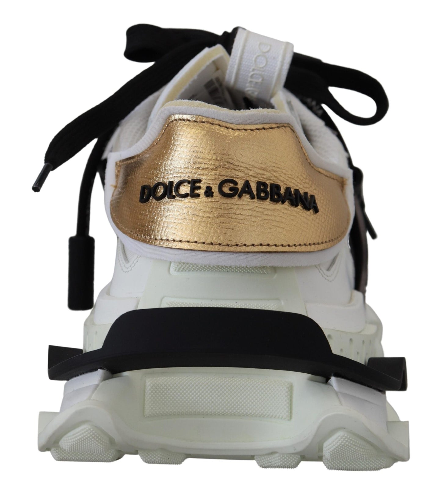 Elegance Meets Edge: Black & White Leather Sneakers