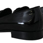 Elegant Patent Leather Slipper Loafers