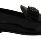 Elegant Patent Leather Slipper Loafers