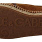 Elegant Brown Leather Casual Sneakers