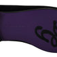 Elegant Velvet Slipper Loafers in Purple