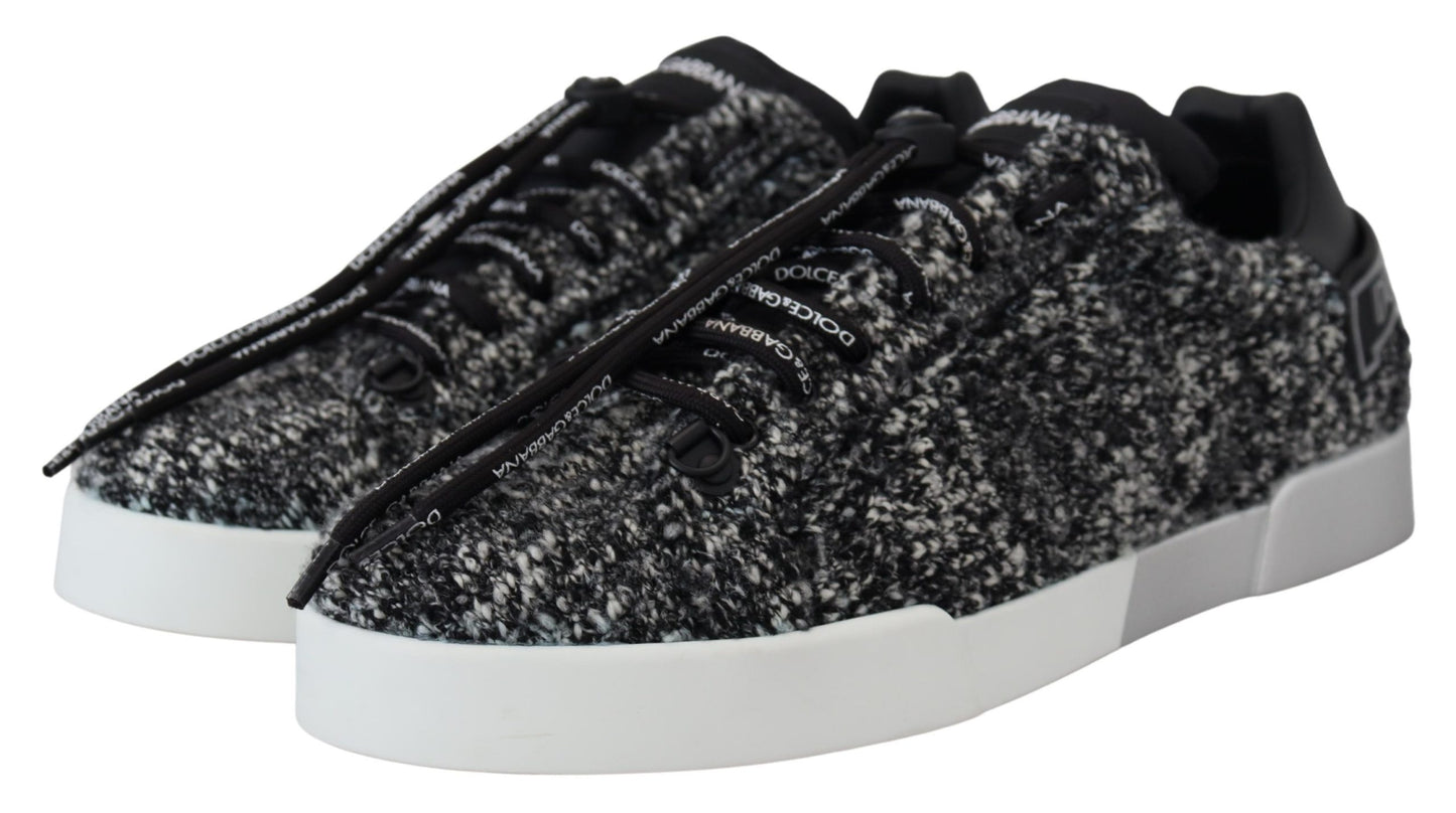 Chic Shearling Low Top Sneakers