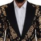 Floral Embroidered Evening Blazer