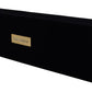 Black Velvet Logo Plaque Storage Bracelet Jewelry Box
