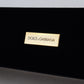 Black Velvet Logo Plaque Storage Bracelet Jewelry Box