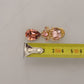 Exquisite Gold-Toned Crystal Brooch