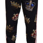 Elegant Black Designer Trousers