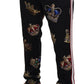 Elegant Black Designer Trousers
