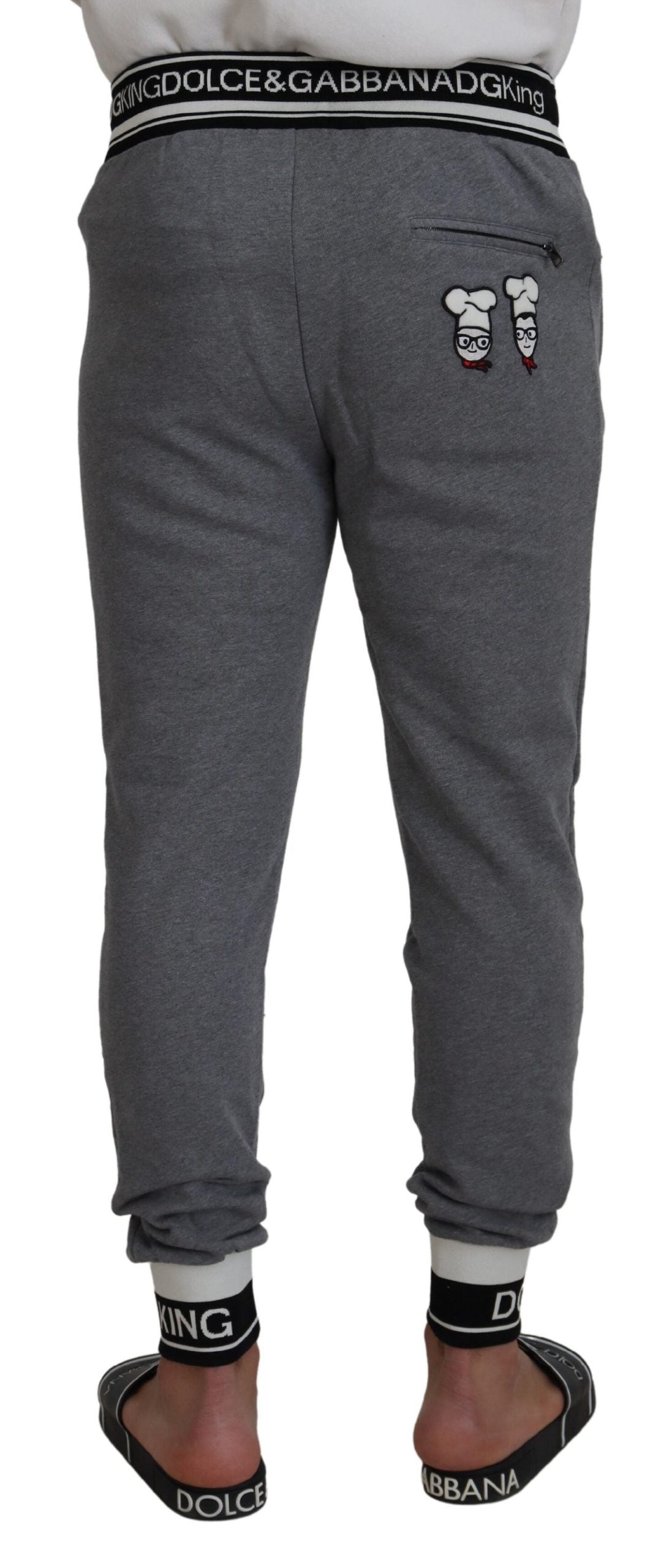 Exquisite Italian Crafted Jogger Pants