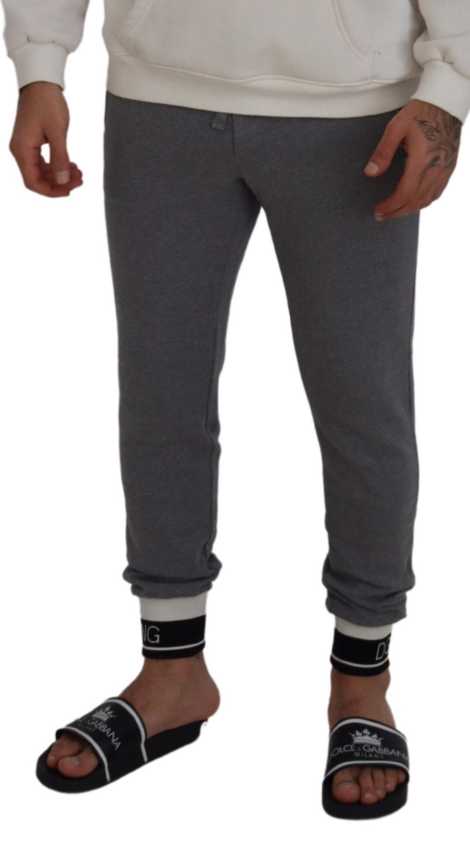 Exquisite Italian Crafted Jogger Pants