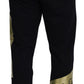 Elegant Black Cotton Jogger Pants