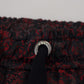 Elegant Red Jogger Pants for Men