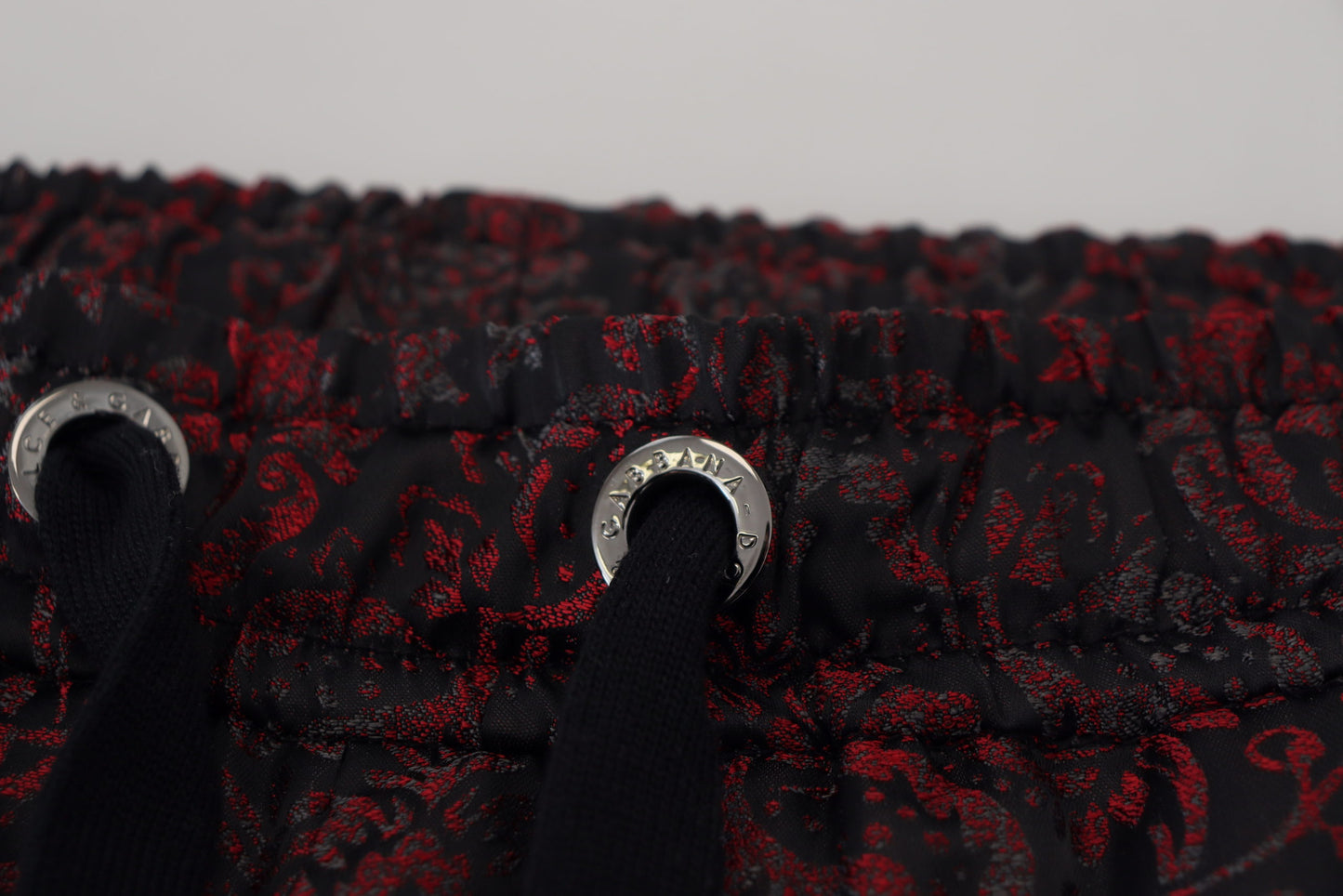 Elegant Red Jogger Pants for Men