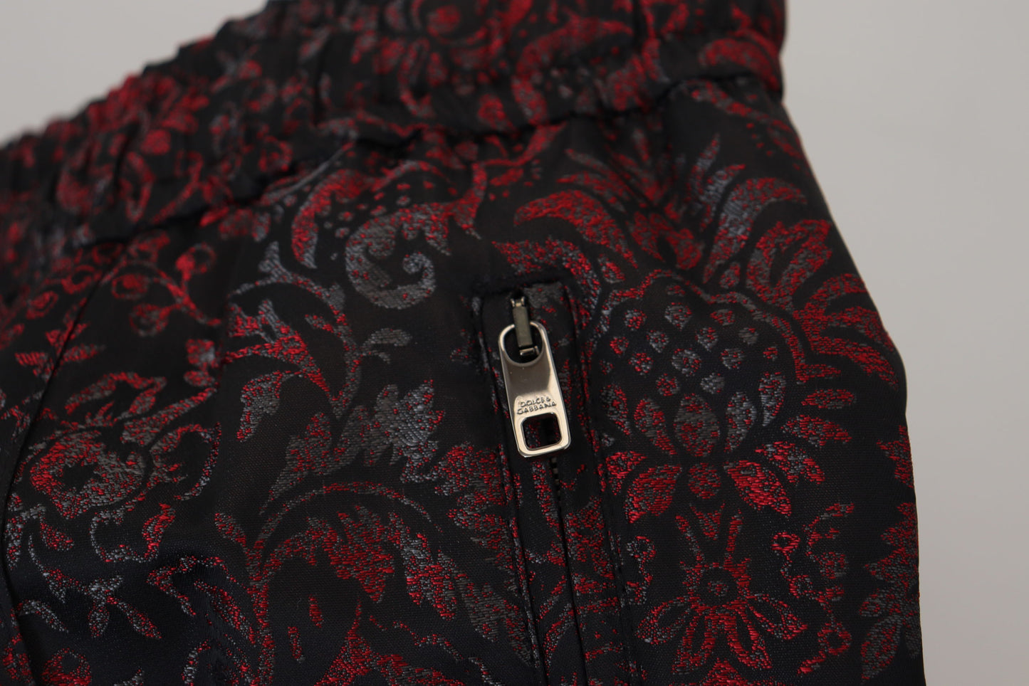 Elegant Red Jogger Pants for Men