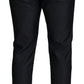 Elegant Silk Blend Multicolor Pants