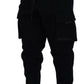 Elegant Black Jogger Pants for Men