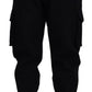Elegant Black Jogger Pants for Men