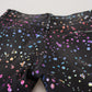 Elegant Multicolor Printed Denim Pants