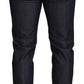 Elegant Couture Italian Denim Pants