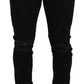 Elegant Black Denim Pants
