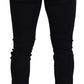 Elegant Black Denim Pants