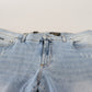 Elegant Light Blue Denim Pants