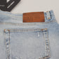 Elegant Light Blue Denim Pants