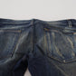 Elevated Blue Wash Jeans for Sleek Style