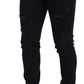 Elegant Black Denim Pants