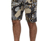 Vibrant Multicolor Printed Cotton Shorts