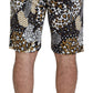 Vibrant Multicolor Printed Cotton Shorts
